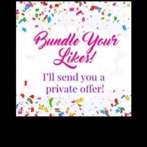 Bundle your likes by clicking the center button between like and share.